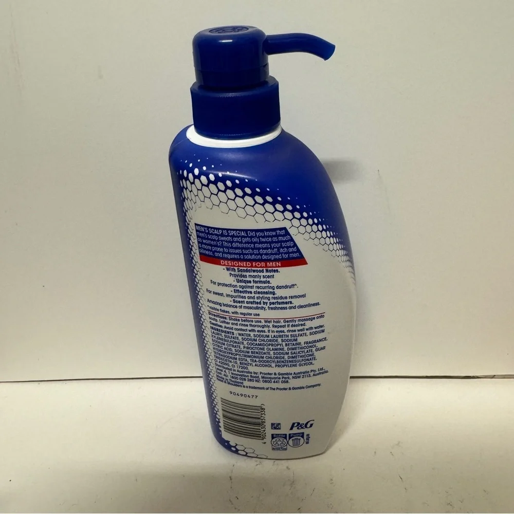 Head & Shoulders Men Anti Dandruff Old Spice Sandalwood Notes Shampoo 550ML